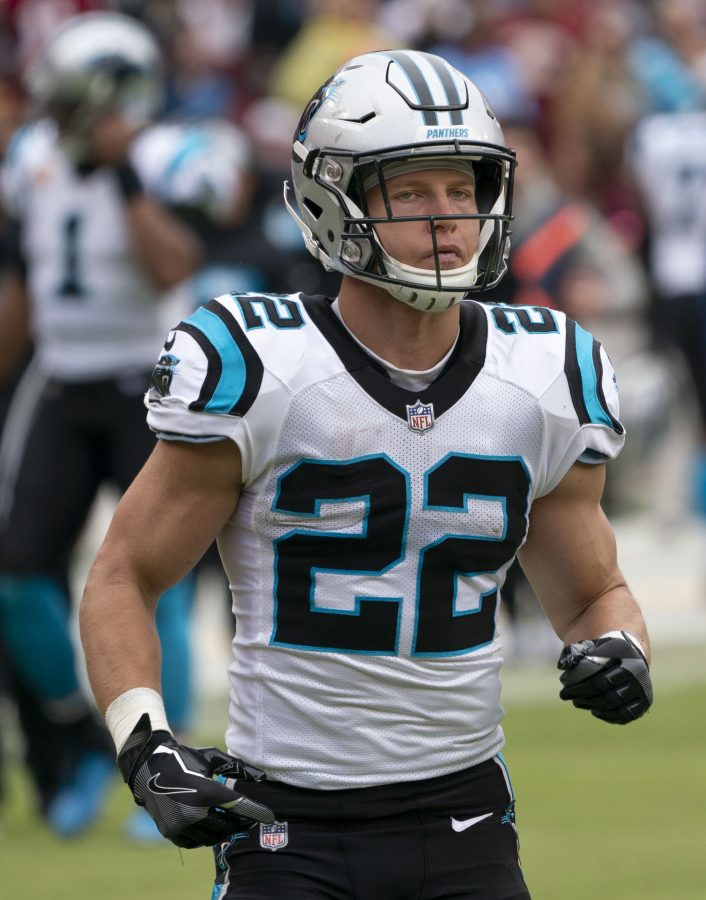 Keith Allison | Wikimedia CommonsChristian McCaffrey has been the focal point of the Panther’s offense this season.
