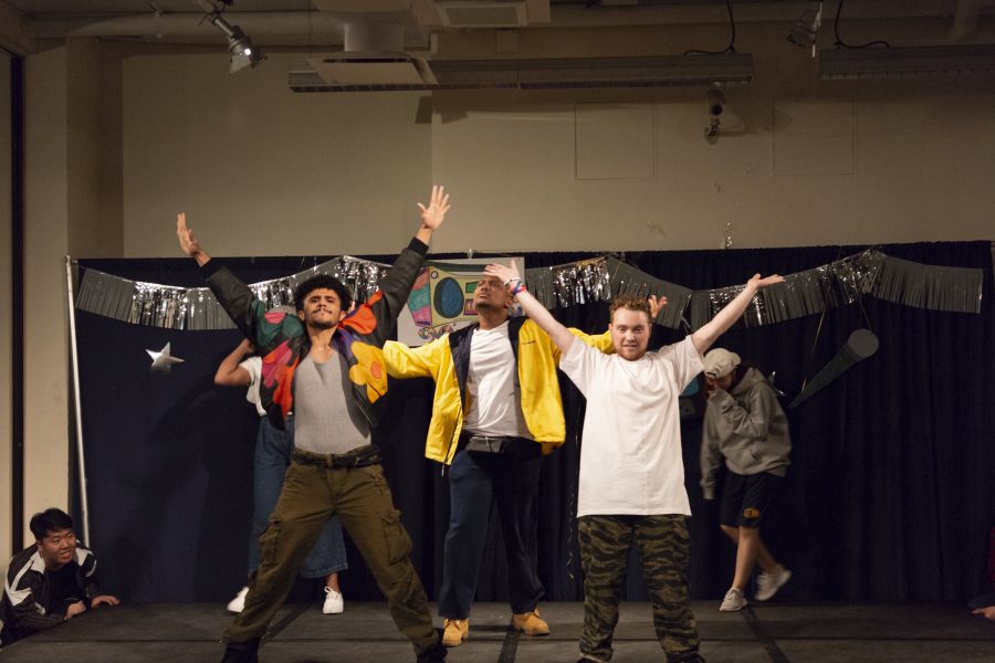 Feba George | The TickerBaruch Colleges Undergraduate Student Government held one of its most popular annual events: Lip Sync Battle. Clubs that competed chose songs that corresponded with this years theme of the 1990s.