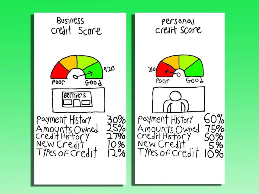 The five factors of a credit report