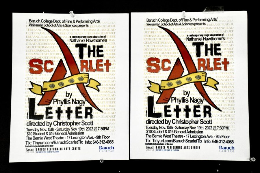 Baruch’s ‘Scarlet Letter’ production compels audience with stimulating performance