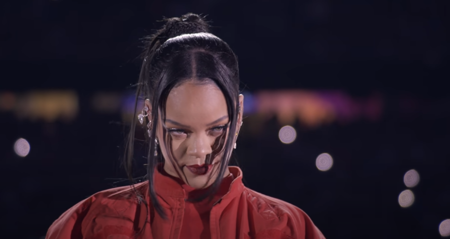 screen capture from NFL Rihannas Full Apple Music Super Bowl LVII Halftime Show I Ticker Exclusive