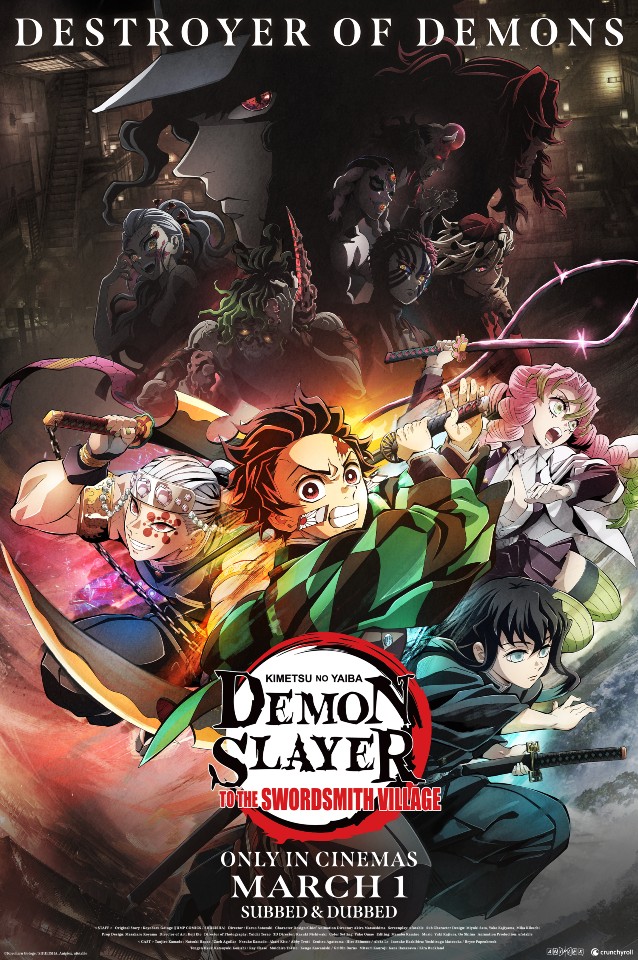 Demon Slayer: Kimetsu no Yaiba Swordsmith Village Arc Anime Premieres April  9 on Crunchyroll - Crunchyroll News