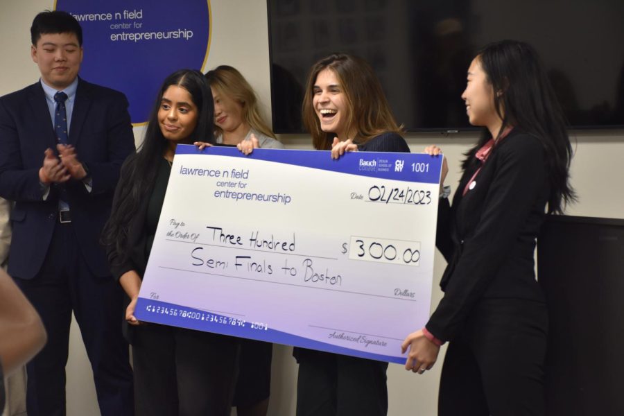 Baruch students’ startup ‘Element’ wins CUNY-wide qualifying competition for Hult Prize