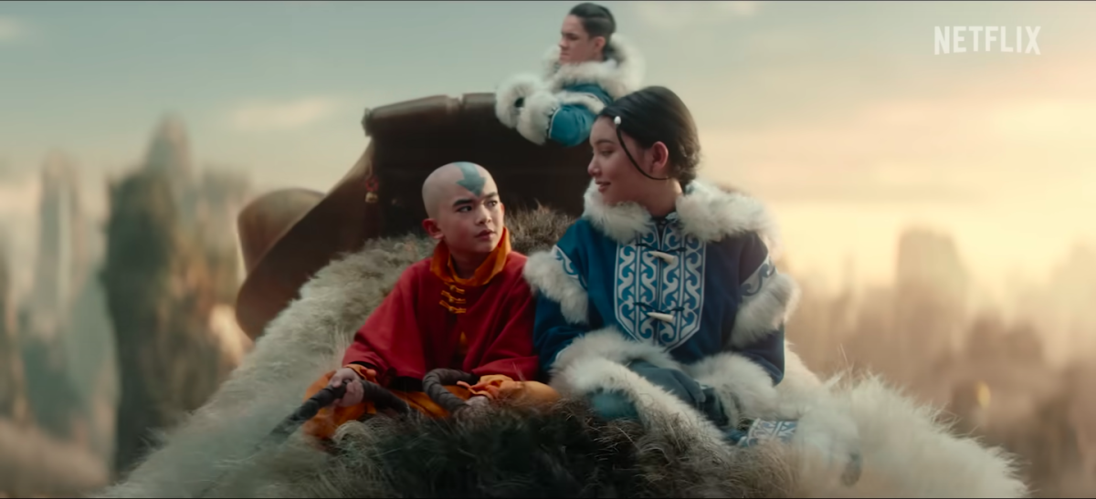 Screenshot from Avatar The Last Airbender trailer Netflix
