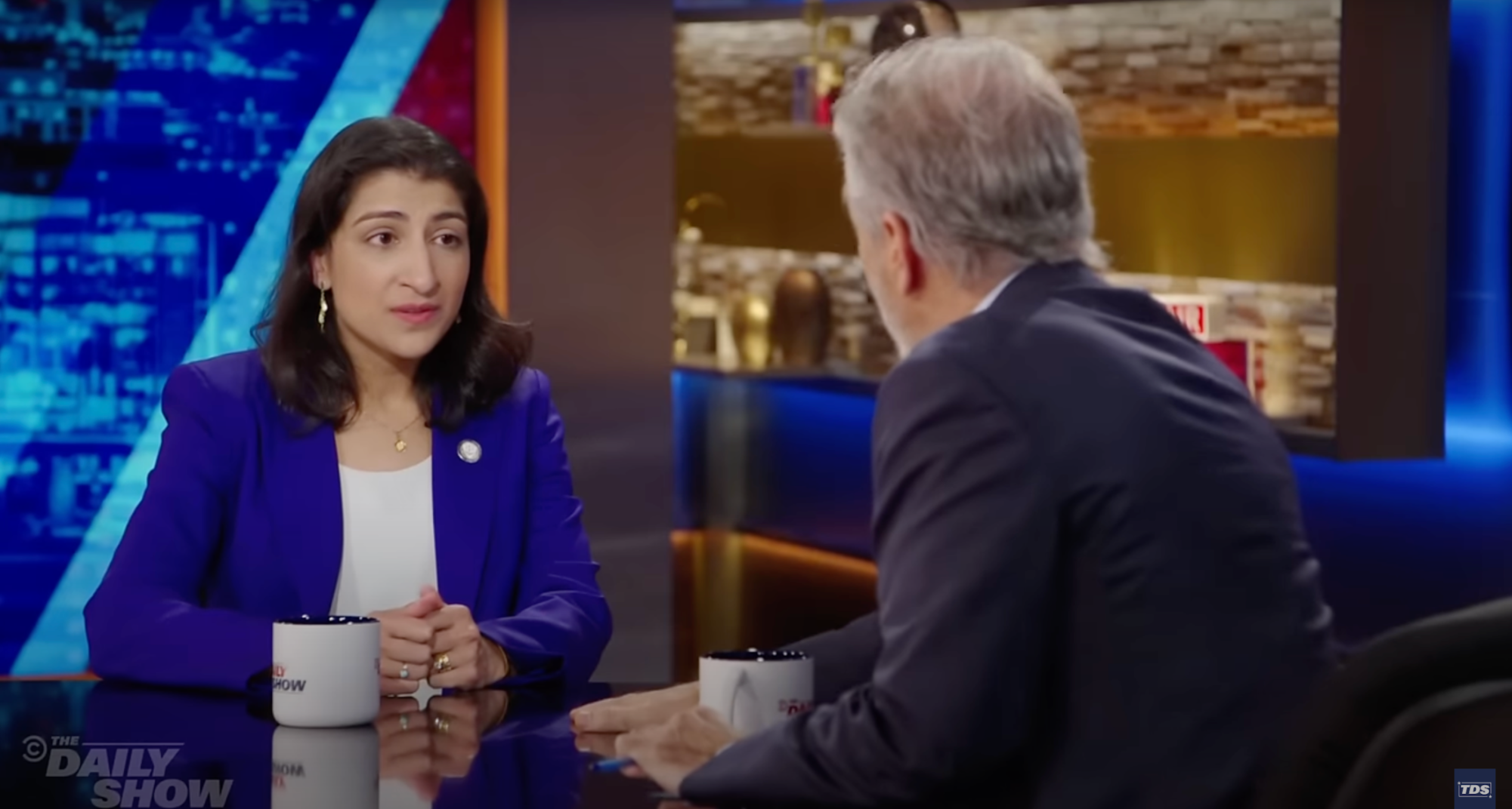 FTC’s Lina Khan talks big tech monopolies on The Daily Show