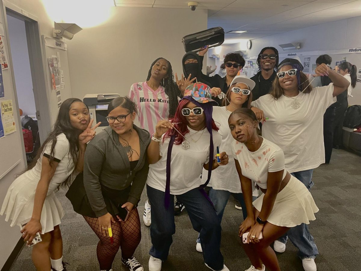 Baruch students show Halloween spirit with costumes and club events