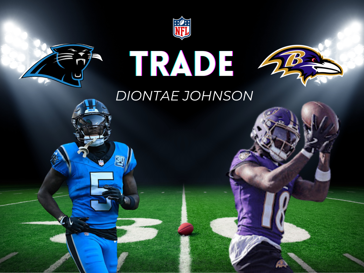 Carolina Panthers trade Diontae Johnson to the Baltimore Ravens