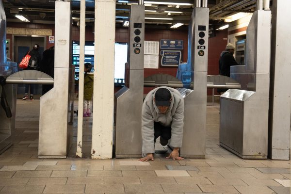 Crescent-shaped shields installed as latest attempt to combat fare evasion