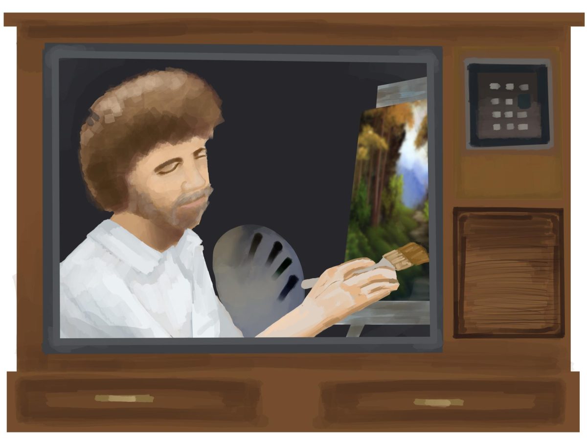 Bob Ross paintings up for auction in support of public TV