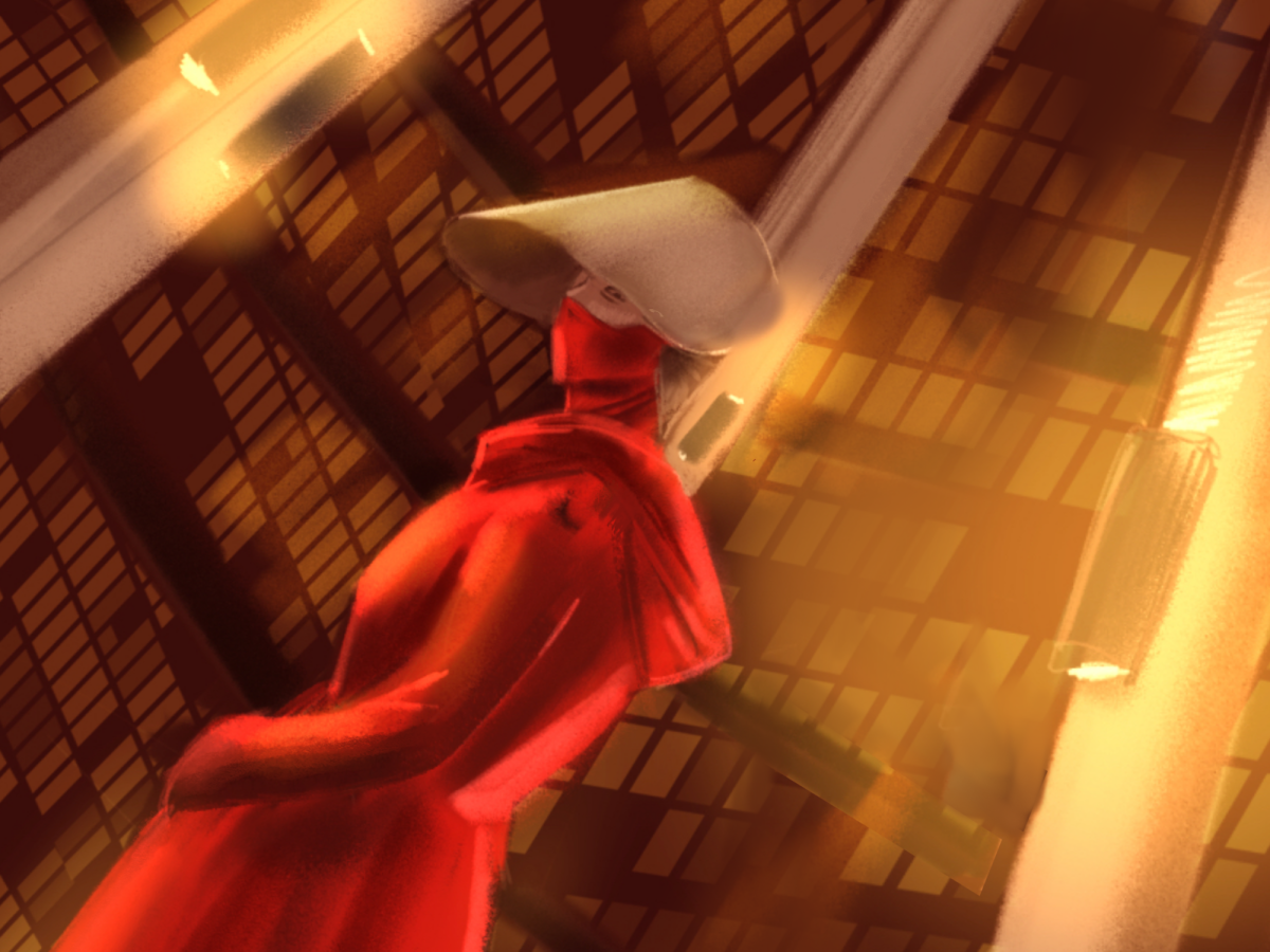 Margaret Atwood credits her books success to repeating history