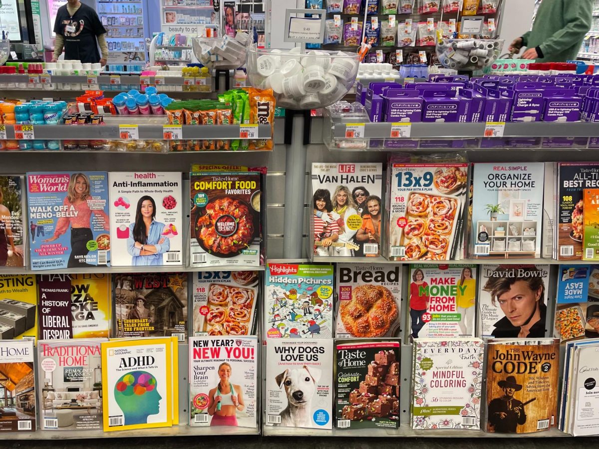 In the 2016 decade rewind trend this year, are physical magazines back in?