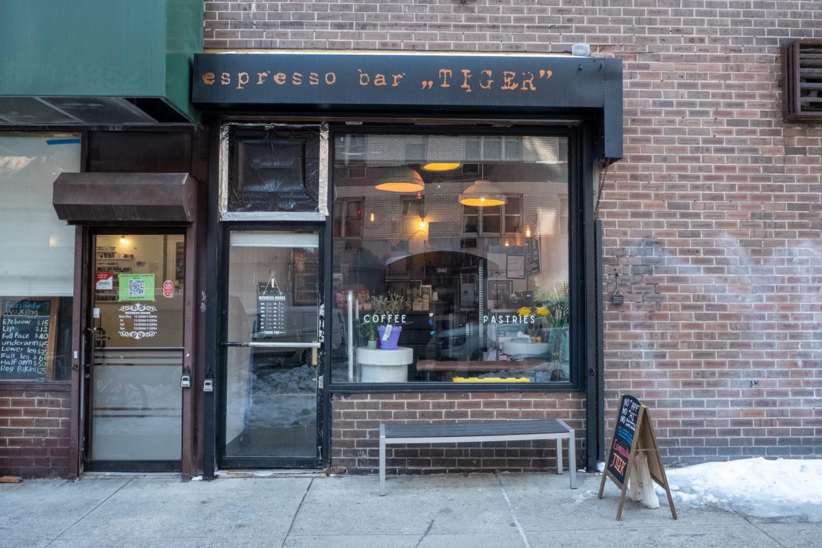 Food for thought with Andres Mendieta: Espresso Bar ,,Tiger”