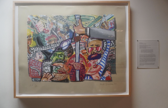 Artwork collection placed around NVC reflects the changing US art market