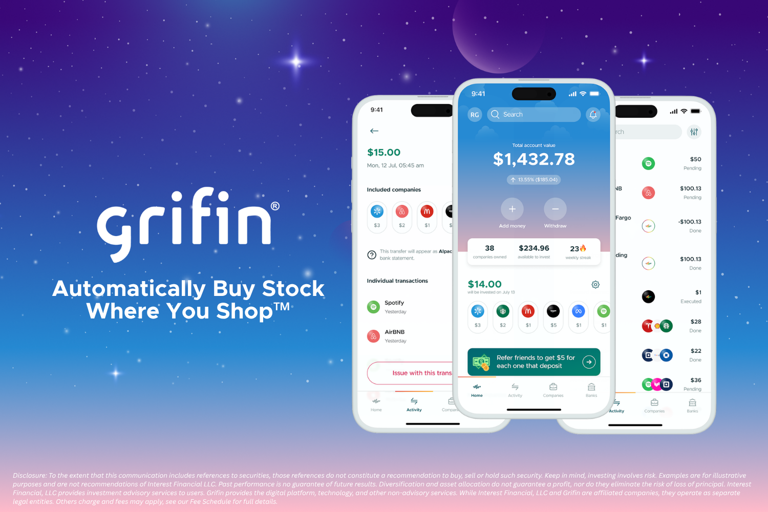 Grifin makes investing easy through user’s existing spending habits - The Ticker