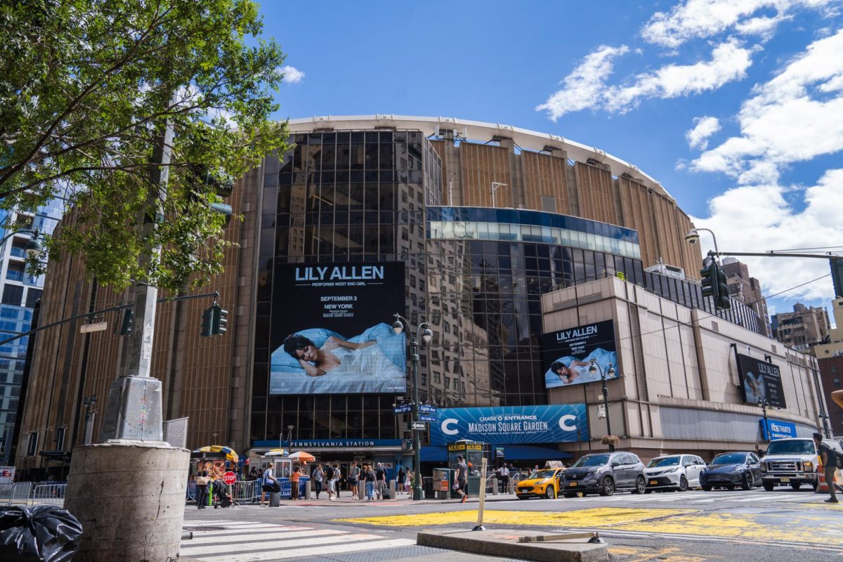 Protesters rally outside MSG over facial recognition technology