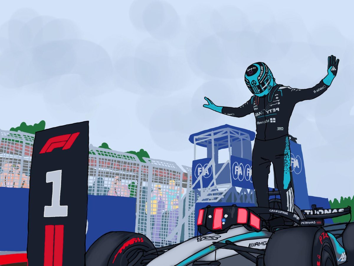 George Russell wins the Azerbaijan Grand Prix by a 10th of a second